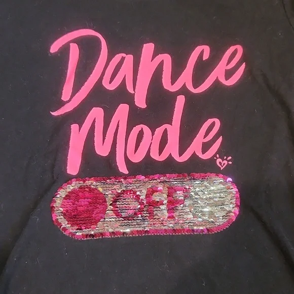 Justice girls size 10 3/4 sleeve shirt - Picture 3 of 5